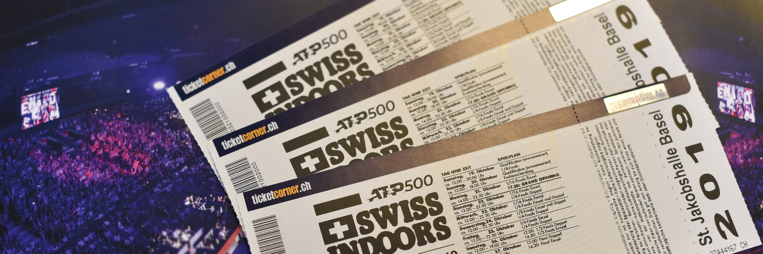 Tagestickets · Swiss Indoors Basel